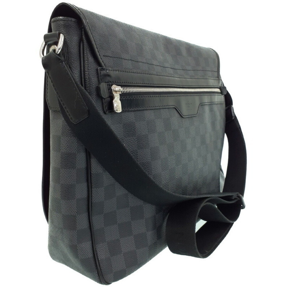 Louis Vuitton Damier Black Graphite Shoulder Renzo Bag
